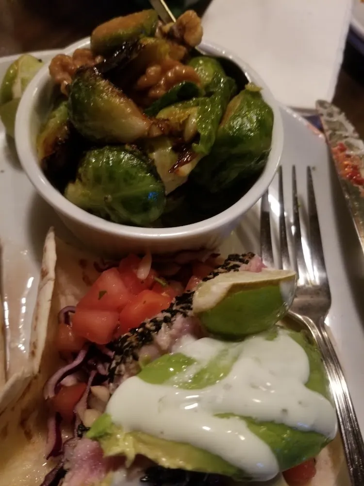 Sesame Ahi Tuna Tacos